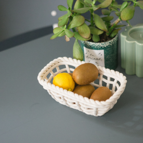 Table Retro Véra 120x70 - uni Gris Bleu Pieds Blancs