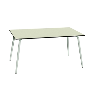 Table de Jardin Sun – Uni Menthe - Pieds Menthe – 160×90